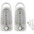 X-EON Sign-786 18SMD Rechargeable Emergency Light - Portable 10W(Made in India) -Mix Colour (Pack of 2)