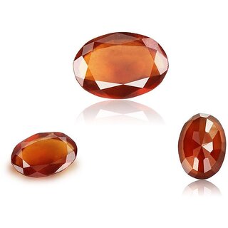                       Gurpreet Gems4.25 ratti Beautiful Hessonite Gomed Loose Gemstone                                              