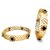 MOLIKA Designer Gold Plated Jewellery Pearl Studded Bangles for Women and Girls