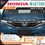 CarMetics Honda 3D Letters for Honda Amaze 2018 Silver Color 1 Set - Honda 3D car Sticker Honda 3D Letters Honda Logo Em