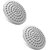 Intenzo 10x10 Ultra Slim Round Rain Shower Head without Arm -Pack of 2