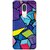 Ezellohub Printed Hard Mobile back cover for One Plus 6 - square box