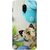 Ezellohub Printed Hard Mobile back cover for One Plus 6t - stone butterfky