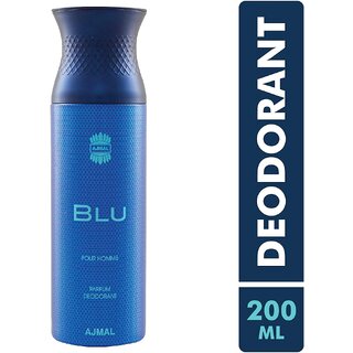 Ajmal Blu Perfume Deodorant 200ml for men