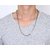 Platinum Plated Silver Chain for Men and Boys New Design Silver Chain for Men Fashion 2mm Chain (18 inch)