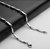 Platinum Plated Silver Chain for Men and Boys New Design Silver Chain for Men Fashion 2mm Chain (18 inch)
