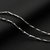 Platinum Plated Silver Chain for Men and Boys New Design Silver Chain for Men Fashion 4MM (18 inch)