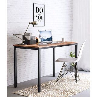 Buy Desk / Study / Computer / Table 4' x 2' (Brown) Online @ ₹2999 from ...