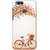Ezellohub printed soft silicon mobile back case cover for  Huawei Honor 7X - winter bycycle