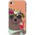 Ezellohub printed soft silicon mobile back case cover for   iPhone 4 - summer bear