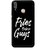 Ezellohub printed soft silicon mobile back case cover for  Huawei P20 LITE - fries