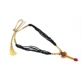                       Gajara Drop Nice Mangalsutra Necklace                                              