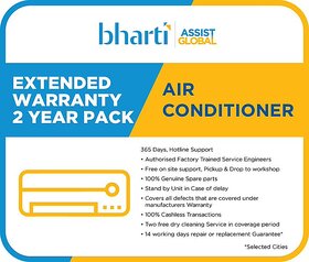 Bharti Assist Global Private Limited 2 Years Extended Warranty for Air Conditioner between Rs. 1 to Rs. 22000