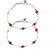 Stunning Beaded Anklets - Set of 6 Pair