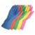 3 Pair,Household Washing Cleaning Kitchen Hand Rubber Gloves for All Cleaning