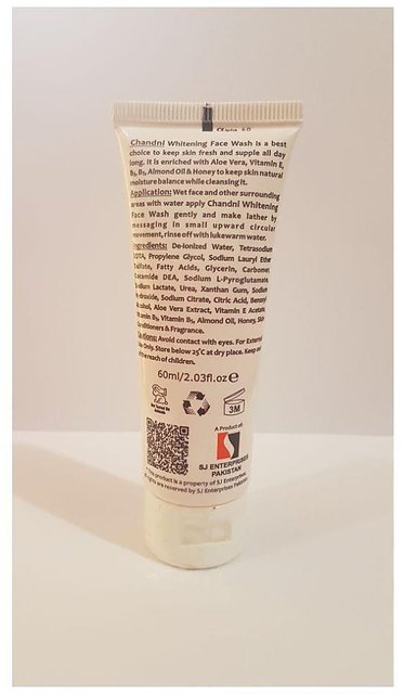 chandni whitening face wash