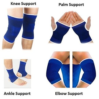 Right traders Gym Combo of Knee Support, Ankle Support, Palm Support  Elbow Support