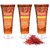 Vaadi Herbals Skin Whitening Saffron Face Wash with Sandal Extract (60 ml X 3)