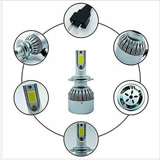 ra accessories c6 h4 led headlight conversion kit for r15 and honda cbr lamp 6000k