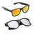 Meia Wayfarer Stylish Unisex Sunglasses Combo Latest Goggles 