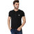 Branded Half Sleeve Round Neck Black Color Trendy Men's T-shirt 5265Black