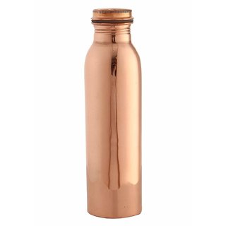                      B R collection copper bottle set of 1 capacity 1000 ml                                              