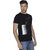 Printed Crew Neck Men's T-shirt-Navy