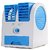 Mini Fan  Portable Dual Bladeless Small Air Conditioner Water Air Cooler Powered By Usb  Battery