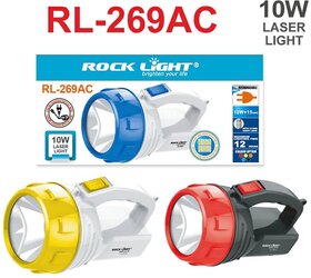 Rock Light RL-269AC 10 Watt LASER + 15 SMD Emergency Light With Heavy Battery Backup