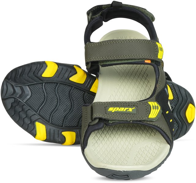 Buy Sparx Men SS-485 Olive Yellow 
