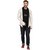 Fashion Club Cotton Stylish Men's Shrug With Thumbhole White