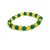 Green Aventurine  Citrine Crystals Stretch 8 MM Bracelet