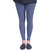 Nisha Ankle Length Cotton Material Free Size Women's Leggings (Blue-Free Size)