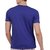 Amitto High rated gabru Royal Blue Solid half sleev printed t-shirt for men