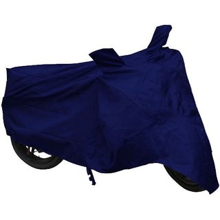 AutoRash Two wheeler cover Custom made for Mahindra Centuro - Colour Blue