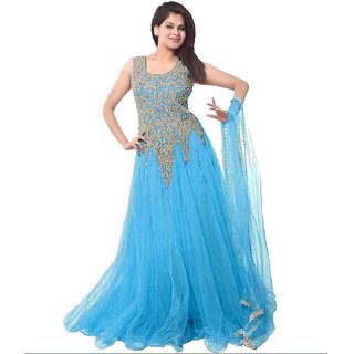 Shopclues party wear gown on sale