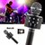Wireless Bluetooth Microphone Recording Condenser Handheld Microphone Stand with Bluetooth Speaker Audio Recording for A