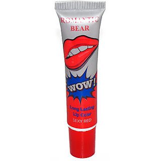                      Romantic Bear WOW Long Lasting Lipstick - Sexy Red (15g)                                              