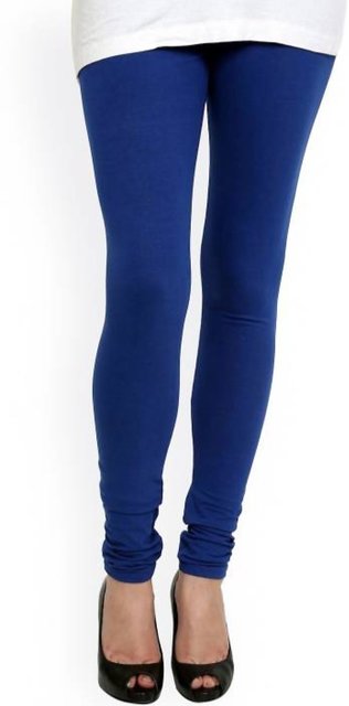 Buy Ms.Lingies Women Blue Solid Viscose Leggings Online at Best Prices in  India - JioMart.