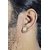 18k Gold Yo yo Honey Singh Style Inspired Square Cubic Zircons cz HQ Earrings Studs