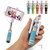 Mini Selfie Sticks with Aux Cable 55 cm (Multicolor)
