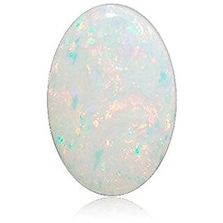                       6.25 Ct Opal Stone Loose Natural Earth Mined White Opal - Gurpreet Gems                                              