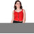 Texco Red Crop Top for Women