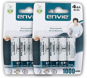 Envie 8 Nos of AA 1000 mAh  Battery