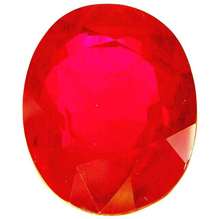 Gurpreet Gems 5.25 Carat Certified Natural Jaipuri Ruby (Manik) Stone