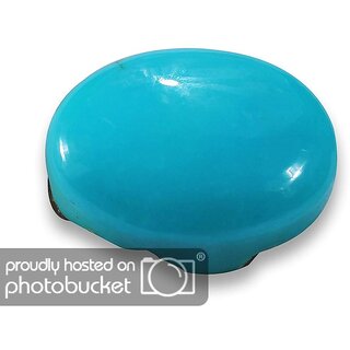                       7.00 Ratti Firoza Stone Original Certified 100 Natural Turquoise By  Gurpreet Gems                                              