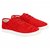 Chevit Stylish 157 Red Casual Shoes Sneakers For Men (Red)