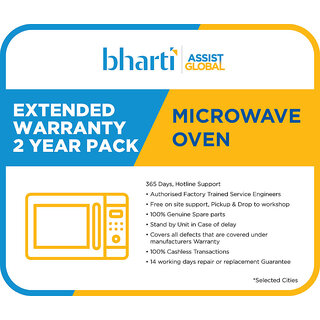                       Bharti Assist Global Private Limited 2 Years Extended Warranty for Microwave Oven (Rs.20001  Rs.50000)                                              