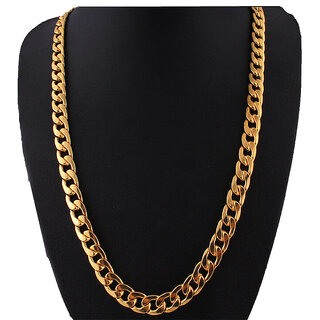 Kids' Gold Cuban Link Necklace 18in / Gold