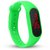 FARP Digital led watch band type green colour fancy womens watch boys watch girls watch mens watch